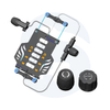 Assento de escrit&oacute;rio ergon&ocirc;mico Suporte lombar Suporte 4D Suporte lombar personalizado com diversas especifica&ccedil;&otilde;es