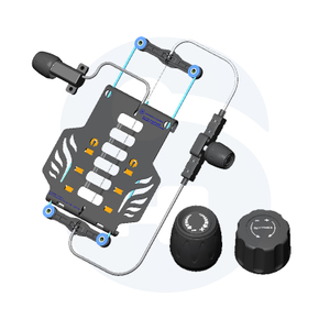 Assento de escrit&oacute;rio ergon&ocirc;mico Suporte lombar Suporte 4D Suporte lombar personalizado com diversas especifica&ccedil;&otilde;es