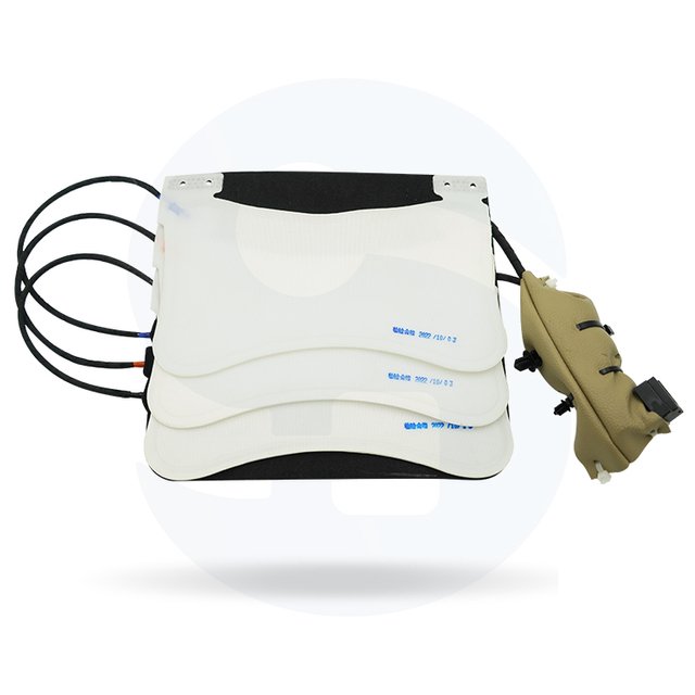 Suporte lombar multi-airbag para assento de carro Suporte lombar el&eacute;trico material PP